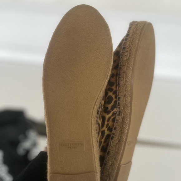 Saint Laurent Leopard print espadrilles size 38 - Picture 5 of 16